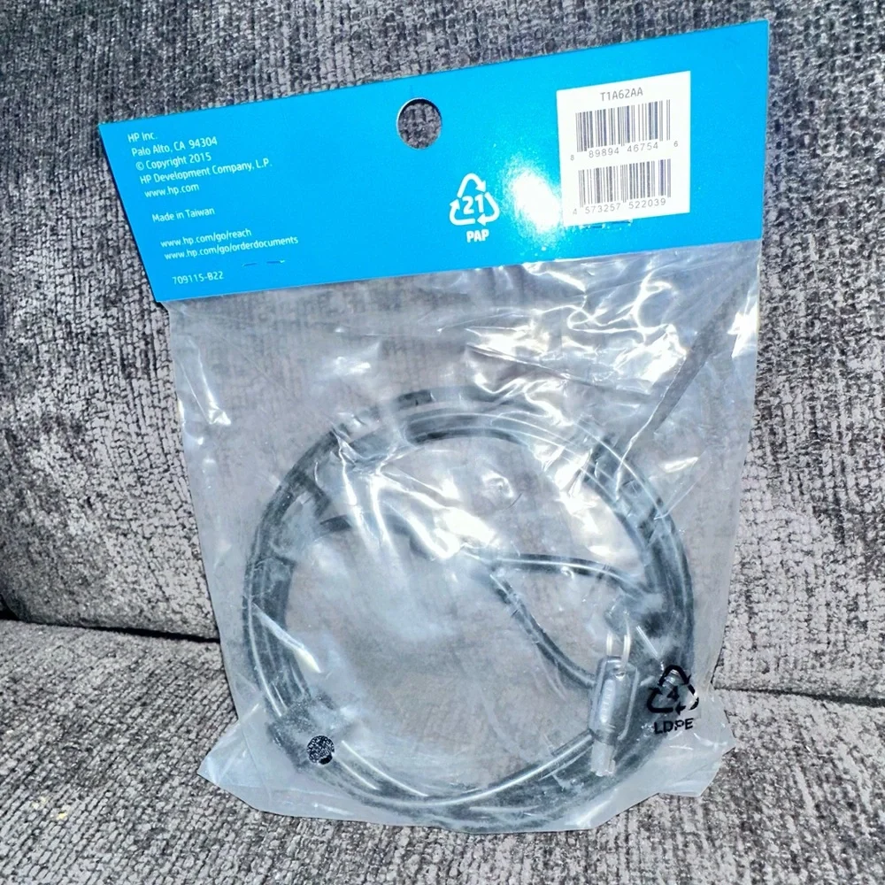 HP Keyed Cable Lock 10mm